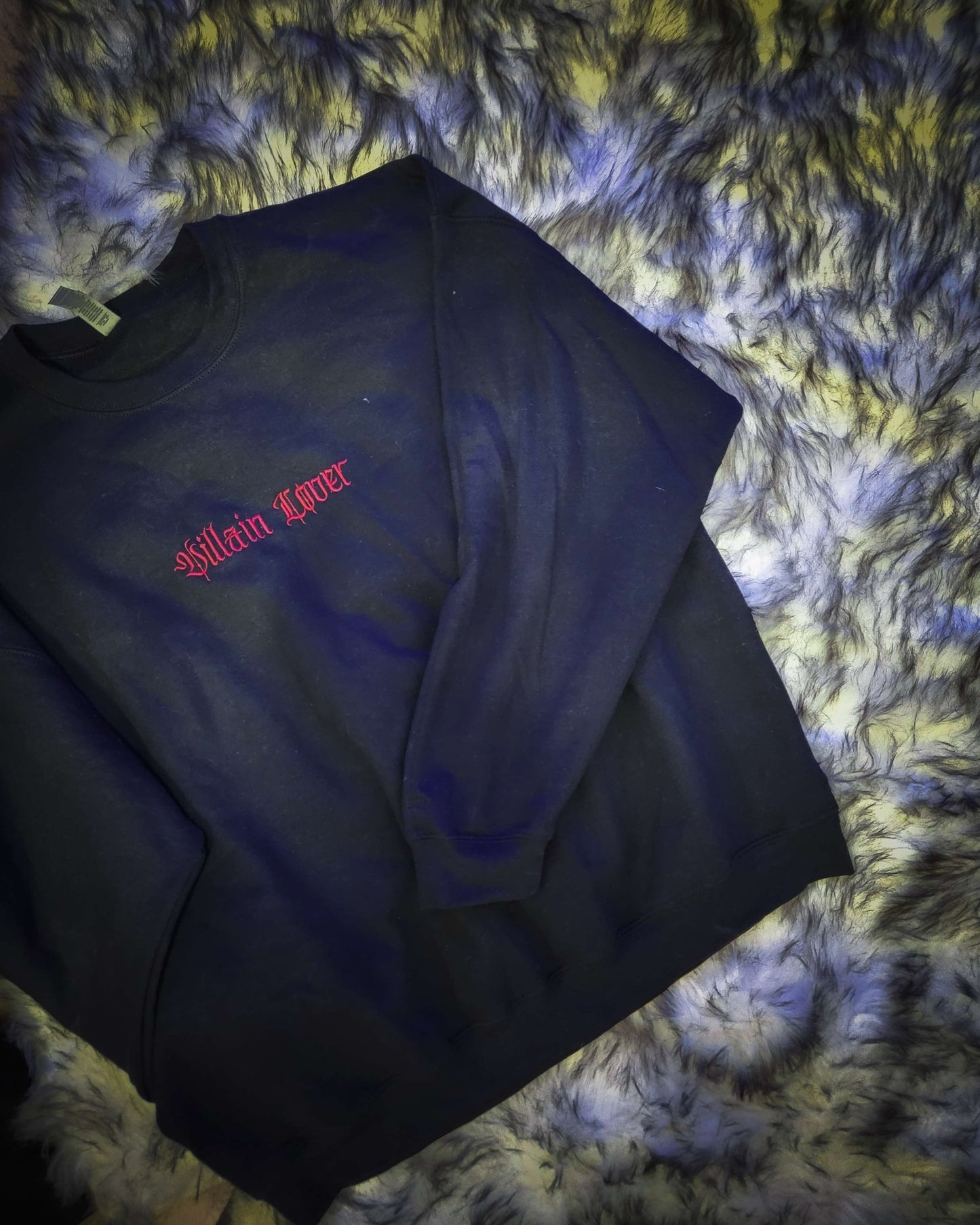 Villain Lover Embroidered Crew Neck - Vice & Villains